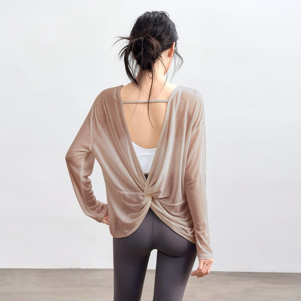 Women Lightweight Yoga Blouse  - đánh giá và giá Yoga Fitness Training