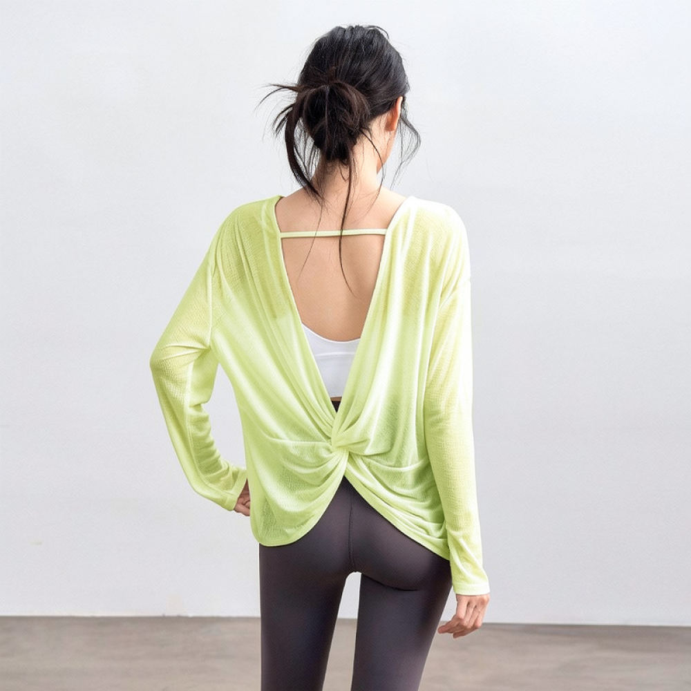 Women Lightweight Yoga Blouse  - đánh giá và giá Yoga Fitness Training