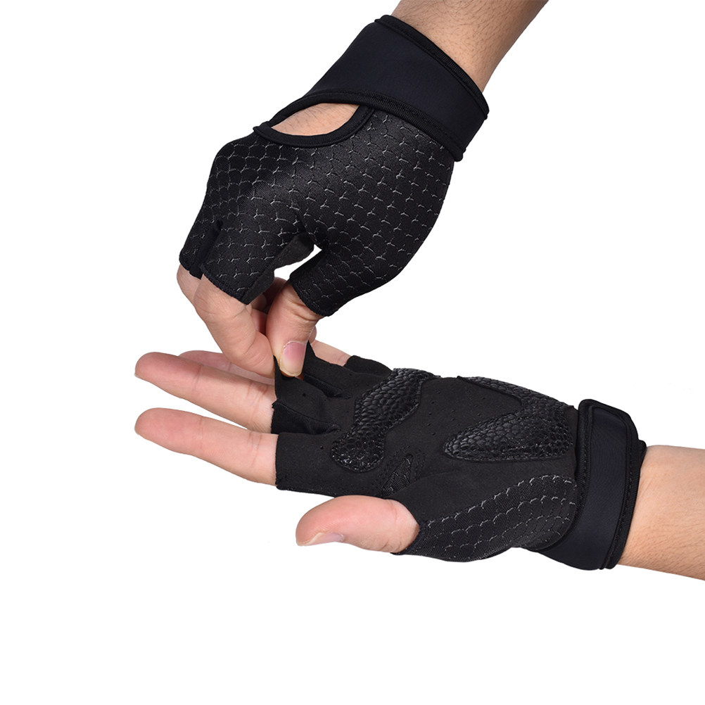 1Pair Fitness Gloves Half Fing - đánh giá và giá Yoga Fitness Training